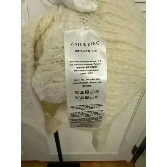 New NWT Anine Bing Bennett Sweater Sz S Retails $450 - Picture 10 of 12